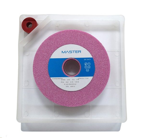 Master Grinding Wheels 150 x 20 x 31.75 PA46 K8V - with storage box